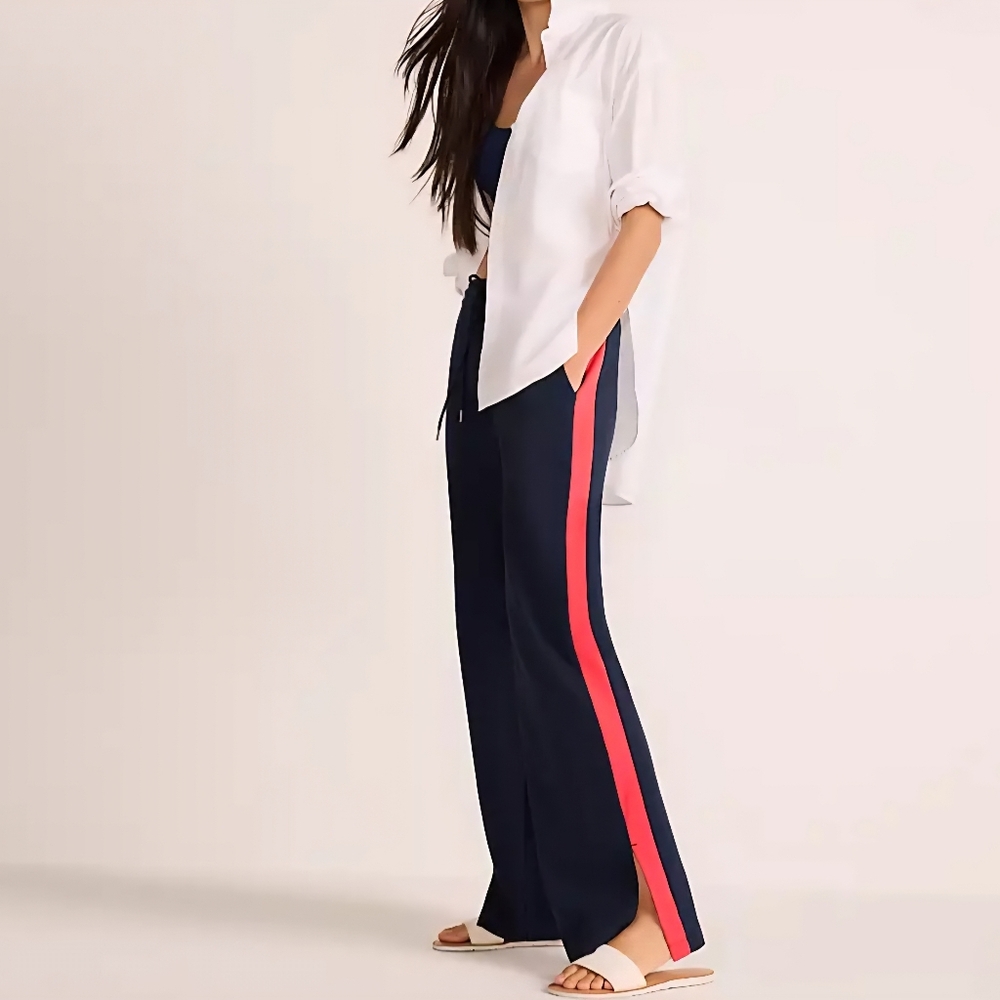 Lands' End Cotton Track Pants